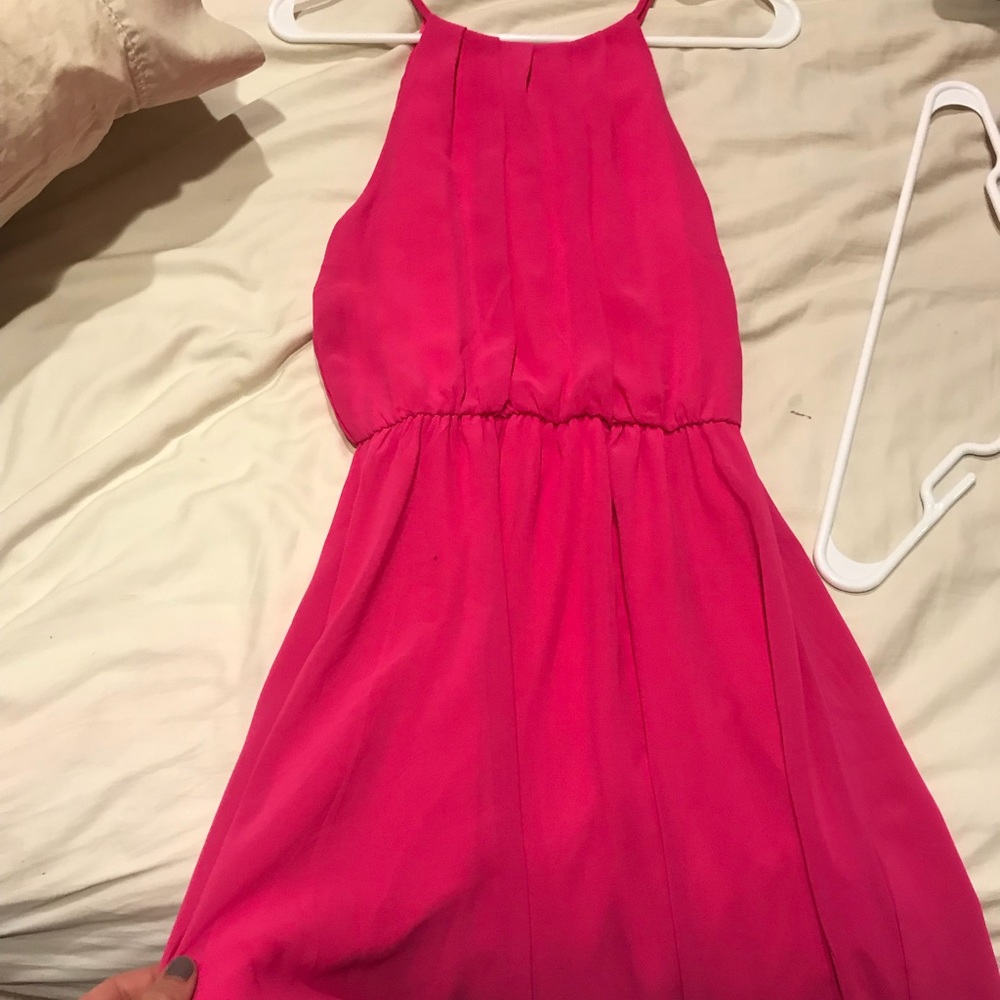 Pink dress